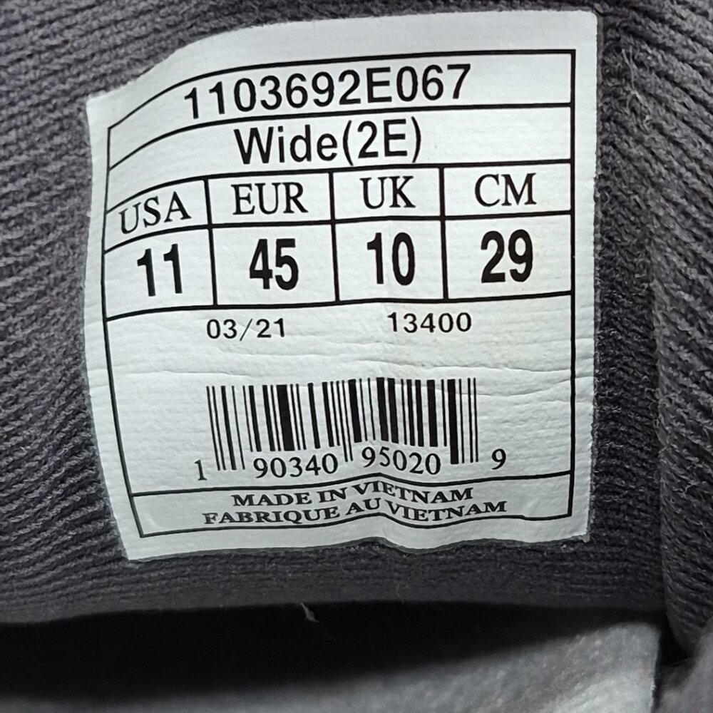 Brooks Ghost 14 1103692E067 Medium Gray Running Sneakers Shoes Mens Size 11 2E - Picture 10 of 10